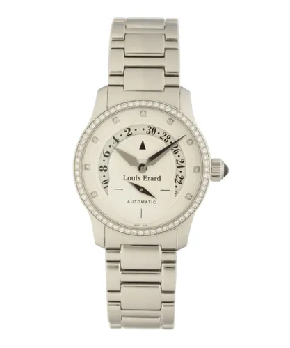 Louis Erard : Womens Emotion White Watch - Silver Stainless Steel - One Size
