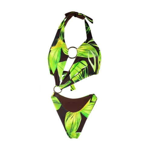 Louisa Ballou , One-piece Swimsuit ,Green female, Sizes: