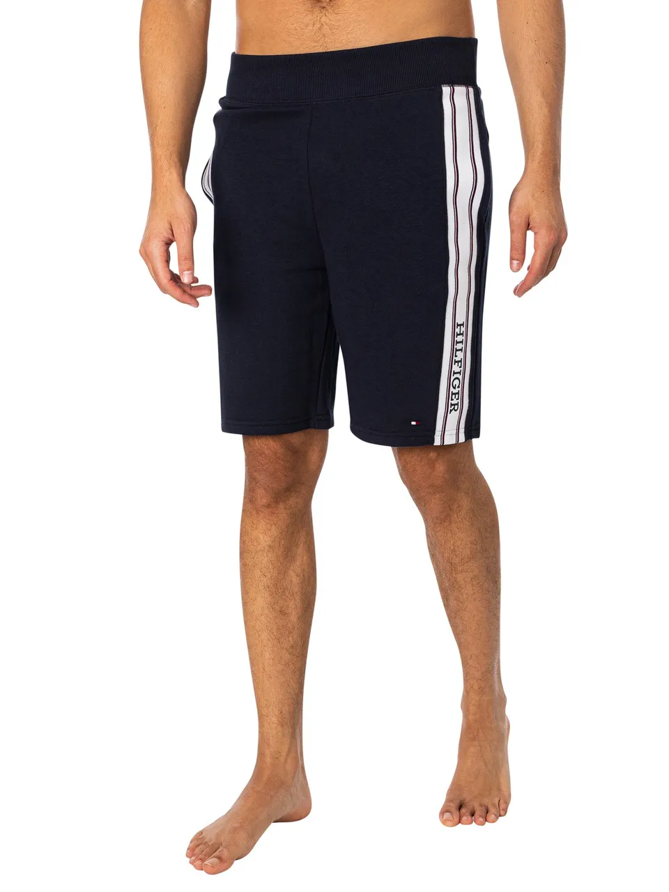 Lounge Stripe Sweat Shorts
