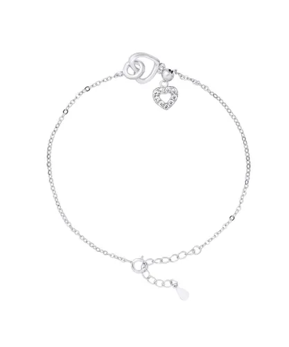 Lova - Lola Van Der Keen Womens Bracelet - Night Out Collection Silver Sterling - One Size