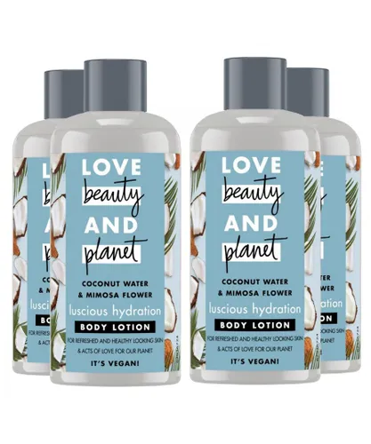 Love Beauty & Planet Womens Luscious Hydration Body Lotion for Refreshed Skin, 3x100ml - Cream - One Size