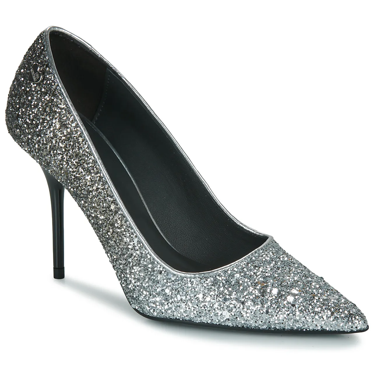 Love Moschino  BLING BLING  women's Court Shoes in Silver