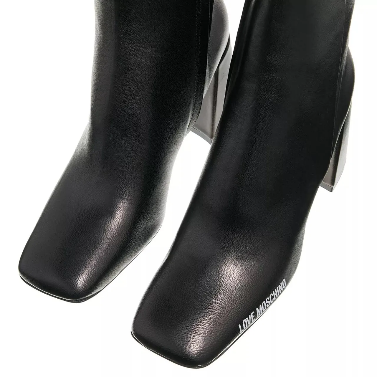 Love Moschino Boots & Ankle Boots - Rubber Logo - black - Boots & Ankle Boots for ladies