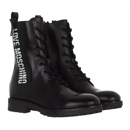 Love Moschino Boots & Ankle Boots - St Ttod Gommac40 Vitello - black - Boots & Ankle Boots for ladies