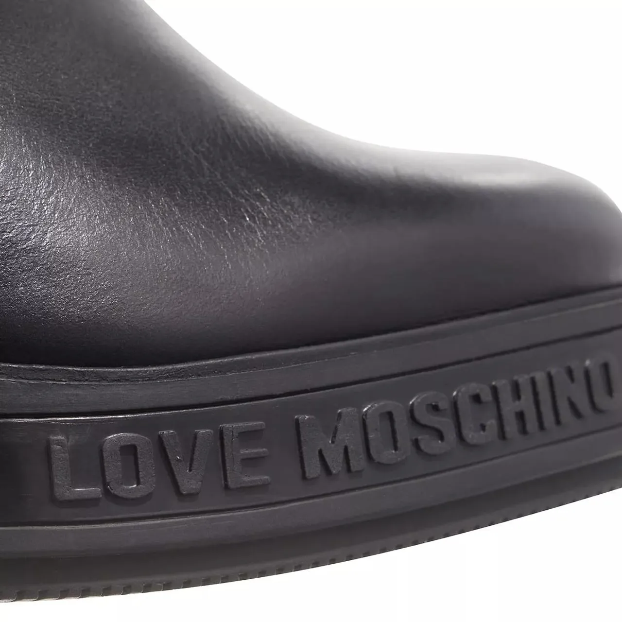 Love Moschino Boots & Ankle Boots - Stivaled.Carro100 Vit+Stretchpu - black - Boots & Ankle Boots for ladies