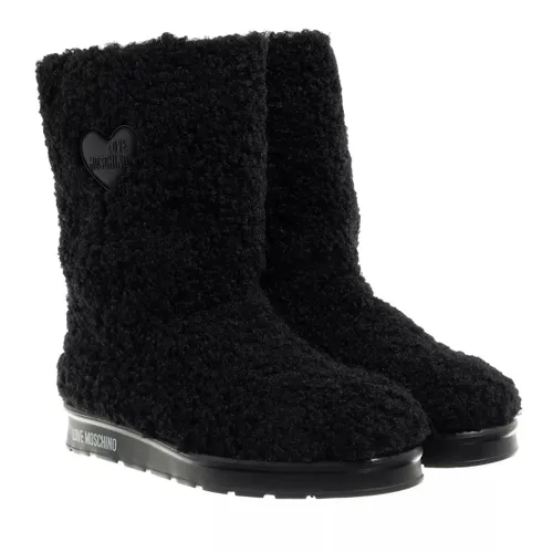 Love Moschino Boots & Ankle Boots - St.Ttod.Winter30 Curly Pl Nero - black - Boots & Ankle Boots for ladies