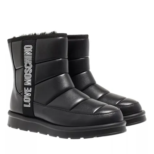 Love Moschino Boots & Ankle Boots - St.Ttod.Winter30 Soft Pu - black - Boots & Ankle Boots for ladies