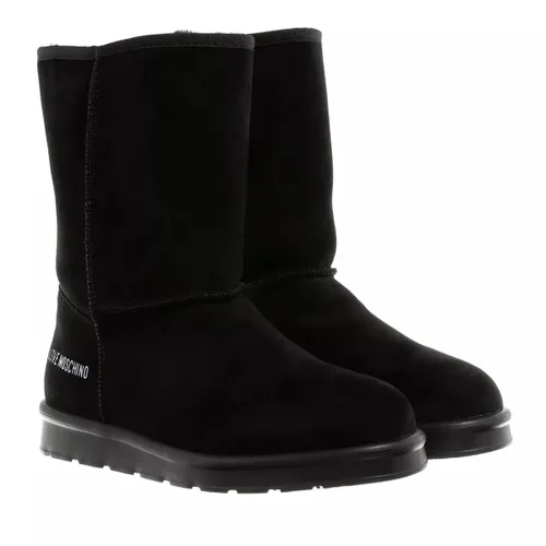 Love Moschino Boots & Ankle Boots - St.Ttod.Winter30 Velour Pu - black - Boots & Ankle Boots for ladies