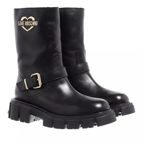 Love Moschino Boots & Ankle Boots - St.Ttod.Wtassel50 Vitello - black - Boots & Ankle Boots for ladies