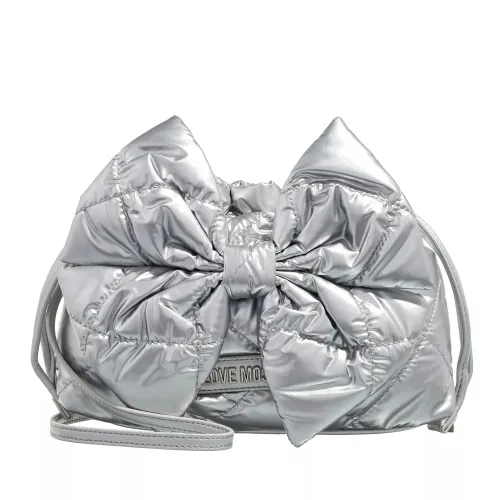 Love Moschino Bucket Bags - Sparkling Items - silver - Bucket Bags for ladies