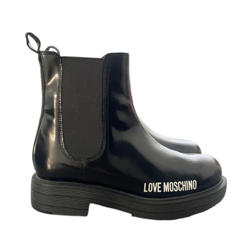 Love Moschino , Chelsean Boots ,Black female, Sizes: