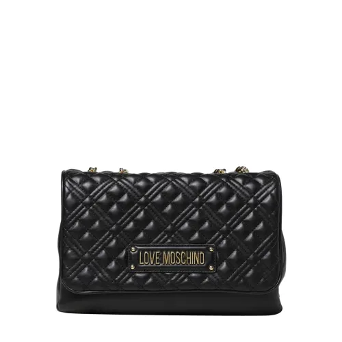 Love Moschino , Cross Body Bags ,Black female, Sizes: ONE SIZE