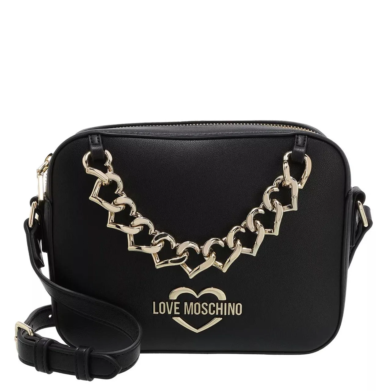 Love Moschino Crossbody Bags - Borsa Pu - black - Crossbody Bags for ladies