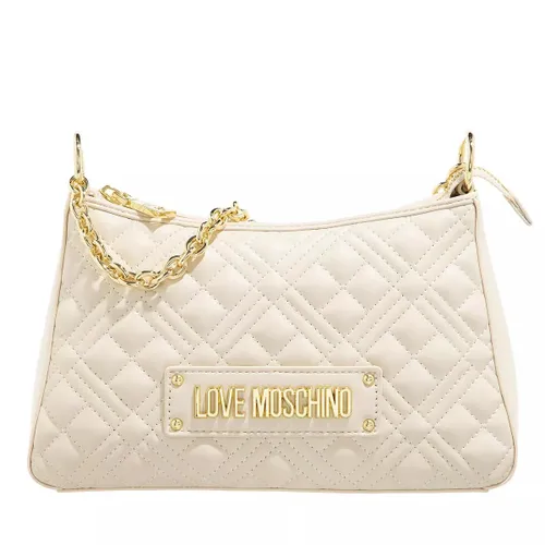 Love Moschino Crossbody Bags - Borsa Quilted  Pu - creme - Crossbody Bags for ladies