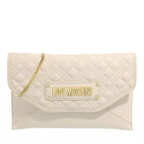 Love Moschino Crossbody Bags - Borsa Quilted Pu - creme - Crossbody Bags for ladies