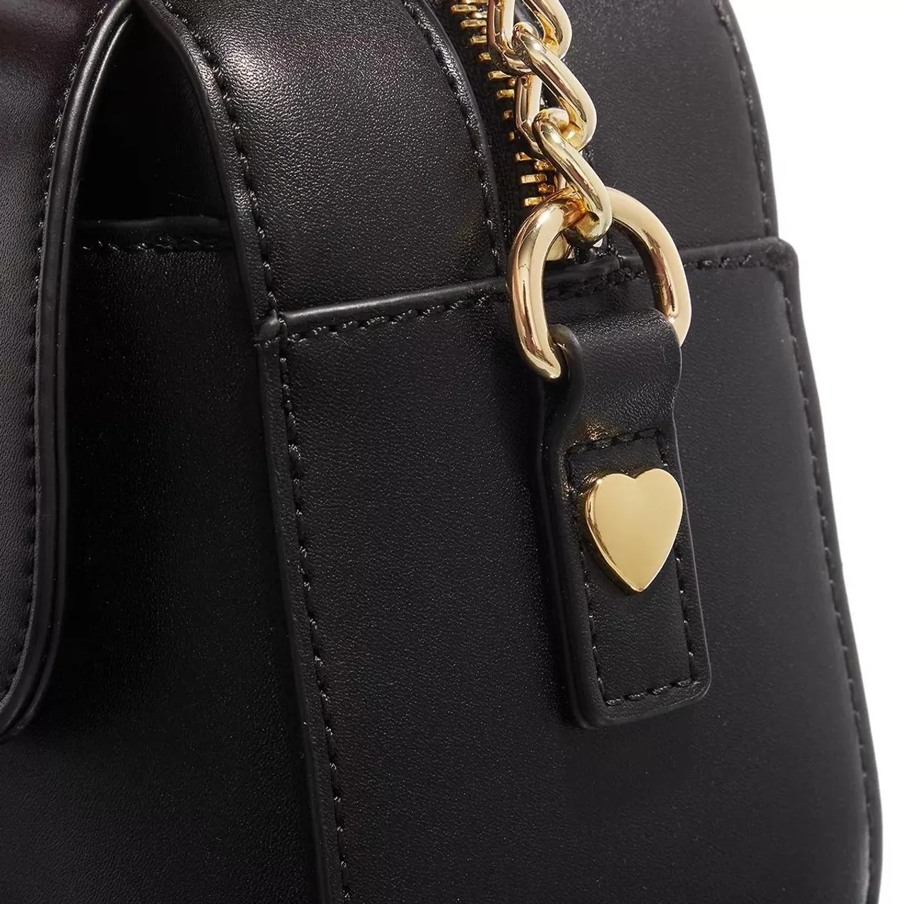 Love Moschino Crossbody Bags - Borsa Simple Hoop Pu - black - Crossbody Bags for ladies