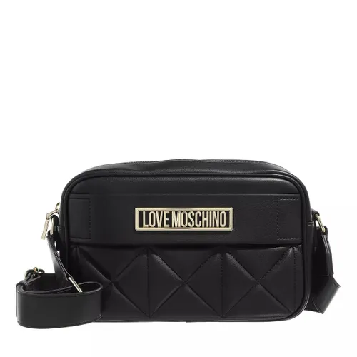 Love Moschino Crossbody Bags - Borsa Soft Pu - black - Crossbody Bags for ladies