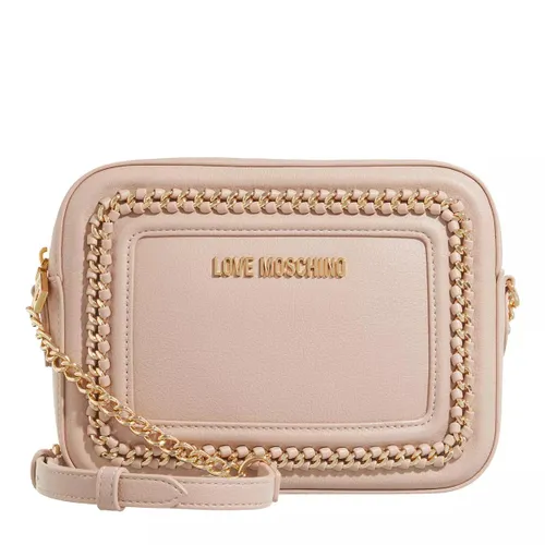 Love Moschino Crossbody Bags - Chain Link - beige - Crossbody Bags for ladies