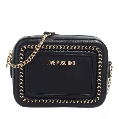 Love Moschino Crossbody Bags - Chain Link - black - Crossbody Bags for ladies