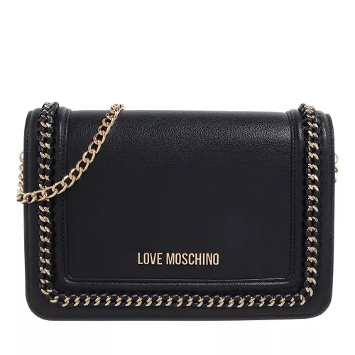 Love Moschino Crossbody Bags - Chain Link - black - Crossbody Bags for ladies