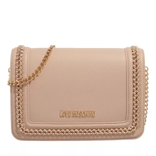 Love Moschino Crossbody Bags - Chain Link - rose - Crossbody Bags for ladies