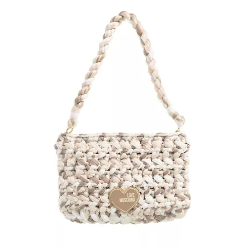 Love Moschino Crossbody Bags - Crochet Bag - beige - Crossbody Bags for ladies