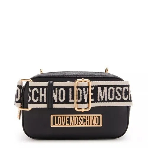 Love Moschino Crossbody Bags - Love Moschino Natural Schwarze Umhängetasche JC414 - black - Crossbody Bags for ladies