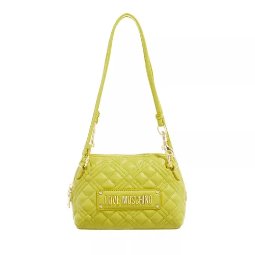 Love Moschino Crossbody Bags - Quilted Bag - green - Crossbody Bags for ladies