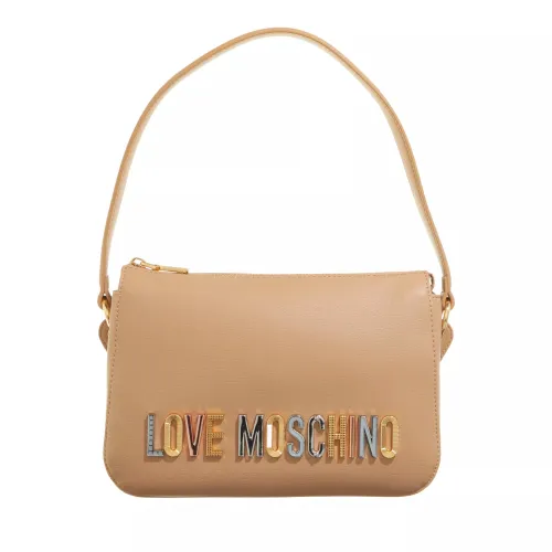 Love Moschino Crossbody Bags - Shoulder Bag - beige - Crossbody Bags for ladies