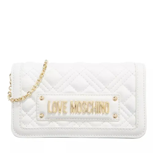 Love Moschino Crossbody Bags - Sling Quilted - white - Crossbody Bags for ladies