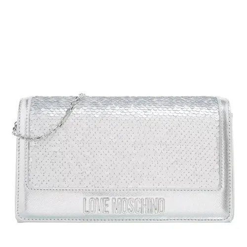 Love Moschino Crossbody Bags - Smart Daily Bag - silver - Crossbody Bags for ladies