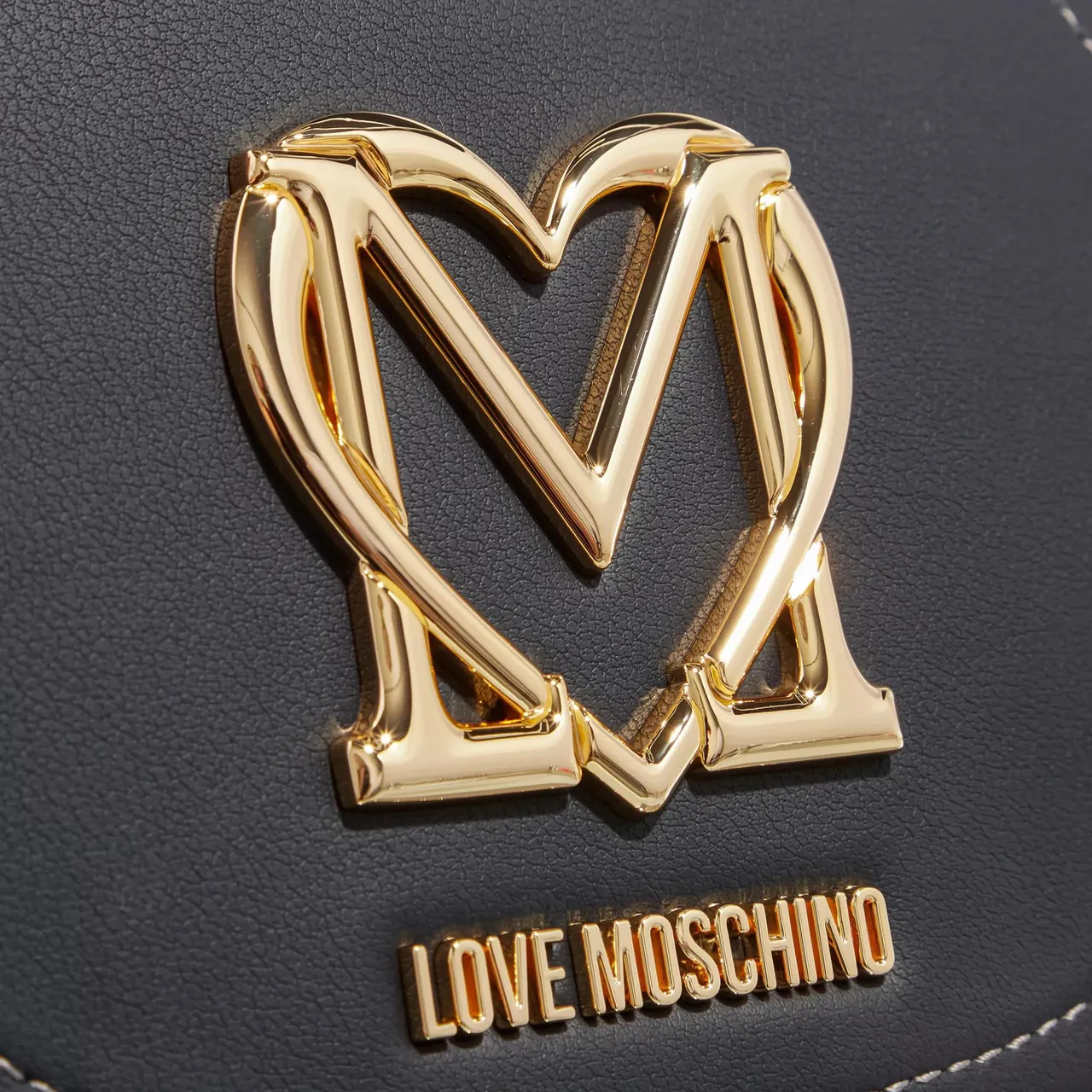 Love Moschino Crossbody Bags - Super Gold - black - Crossbody Bags for ladies