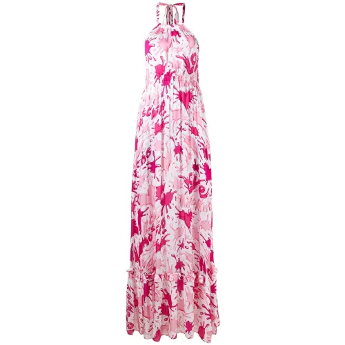 Love Moschino , Daily Maxi Dress ,Pink female, Sizes: