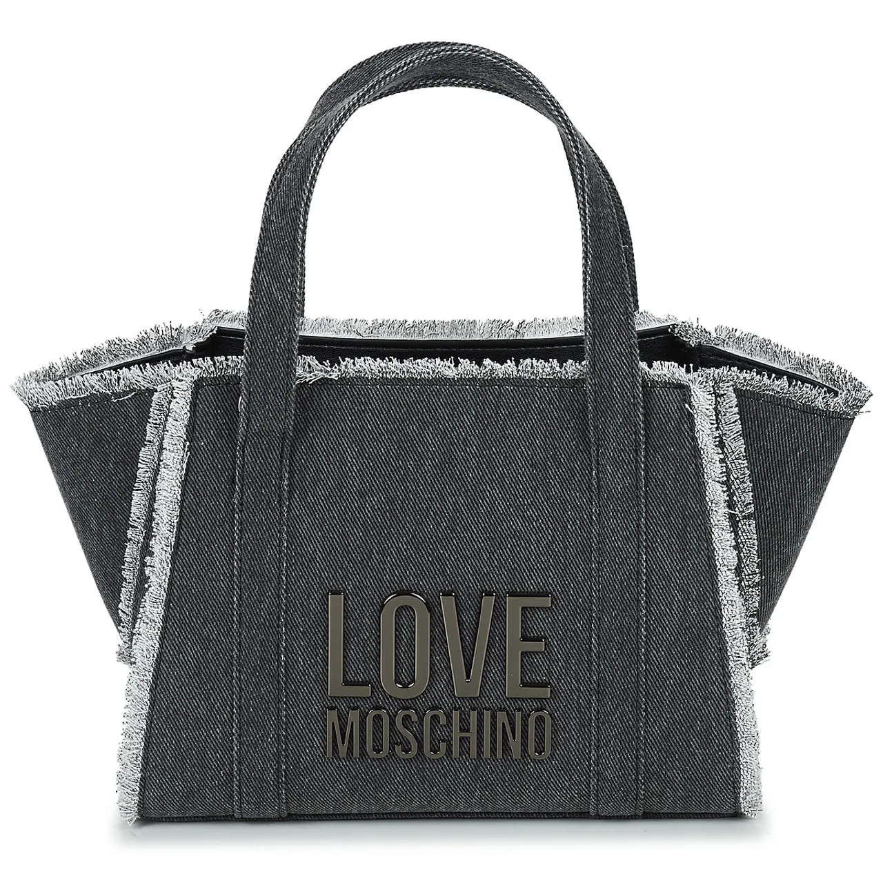 Love Moschino  DENIM JC4316PP0I  women's Handbags in Grey