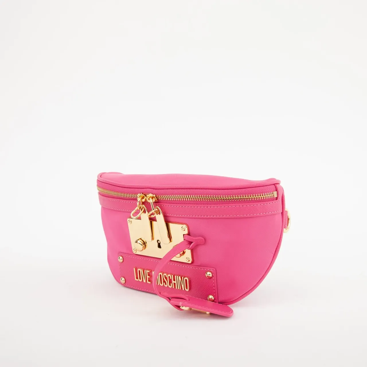 Love Moschino , Fashionable Marsupio Bag ,Pink female, Sizes: ONE SIZE