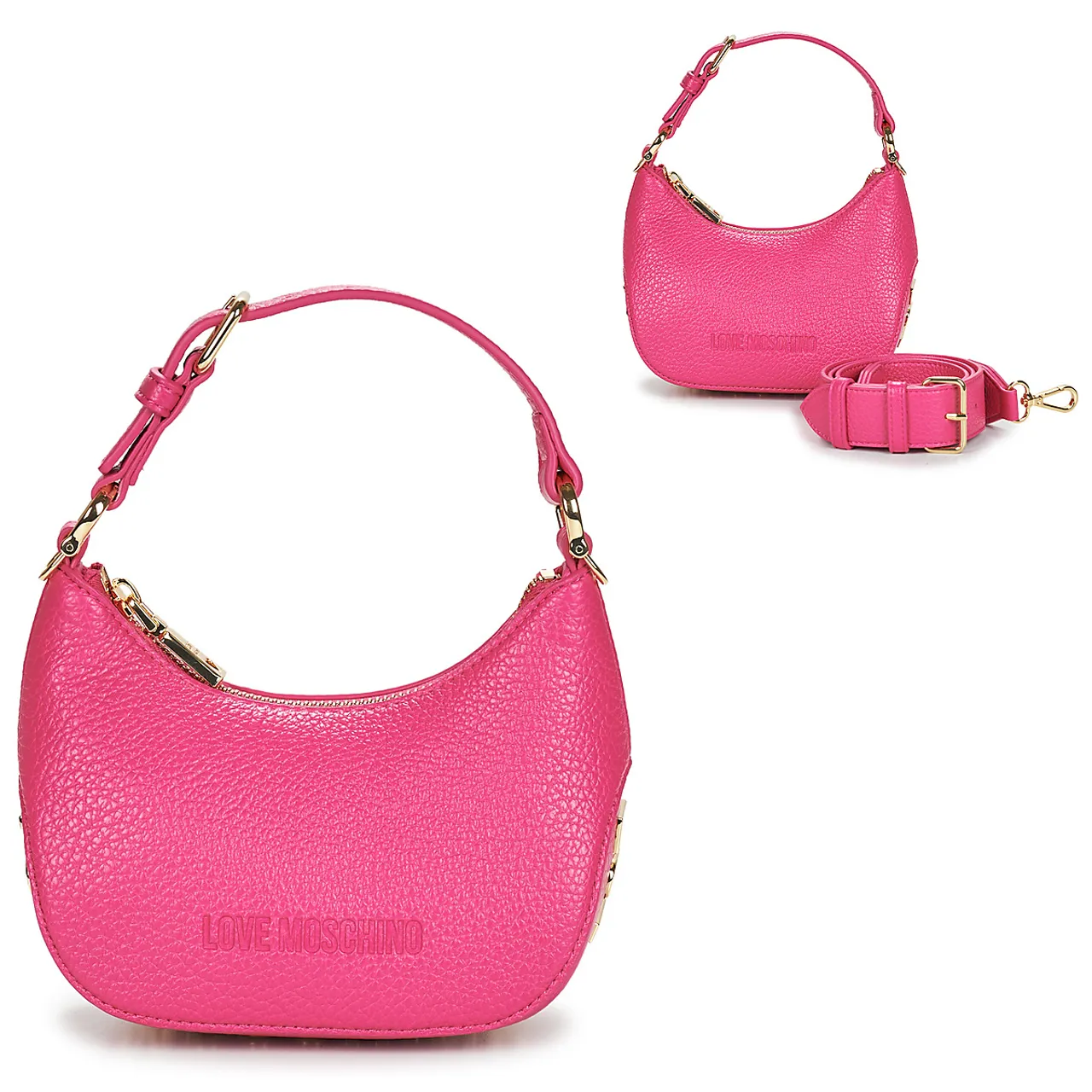 Love Moschino  GIANT SMALL  women's Handbags in Pink
