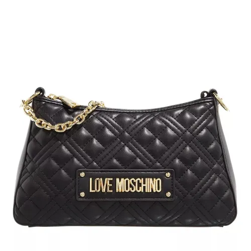 Love Moschino Hobo Bags - Borsa Quilted Pu - black - Hobo Bags for ladies
