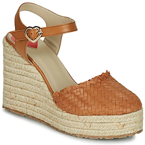 Love Moschino  JA1025BI0E  women's Sandals in Brown