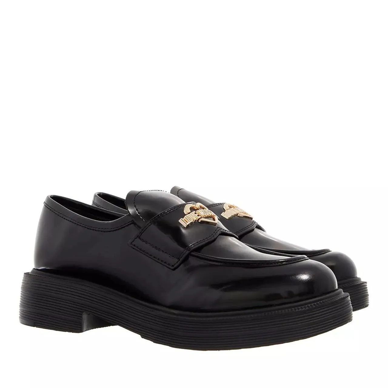 Love Moschino Loafers & Ballet Pumps - City Love - black - Loafers & Ballet Pumps for ladies