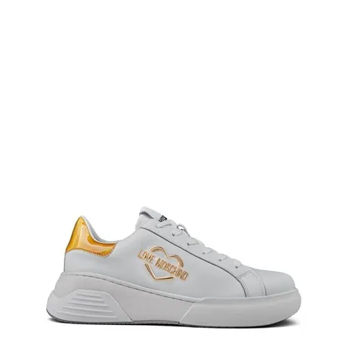 LOVE MOSCHINO Logo Chunky Trainers - Gold