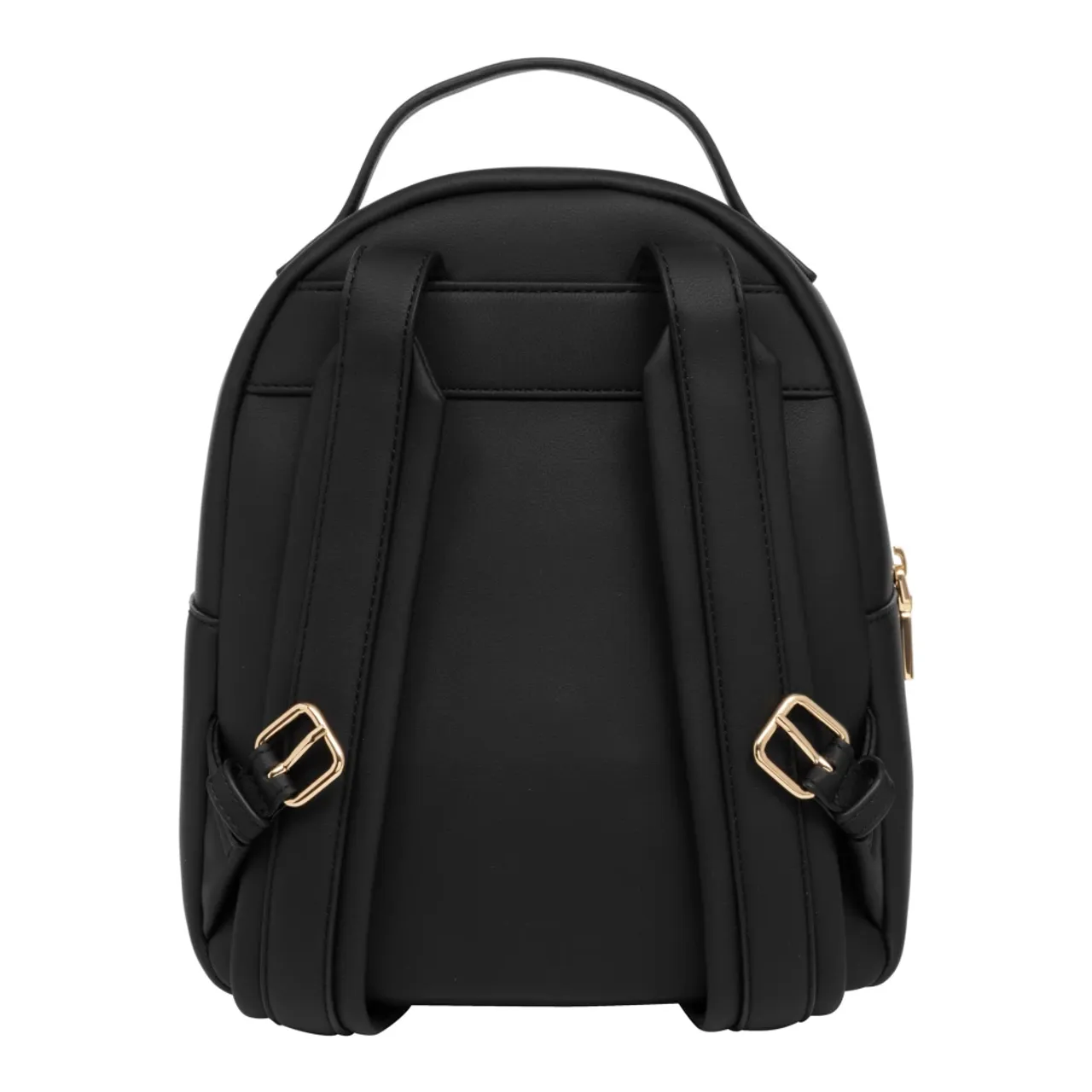 Love Moschino , Maxi Lettering Backpack ,Black female, Sizes: ONE SIZE
