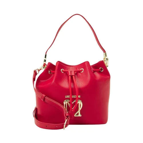 Love Moschino , PU Handbag ,Red female, Sizes: ONE SIZE