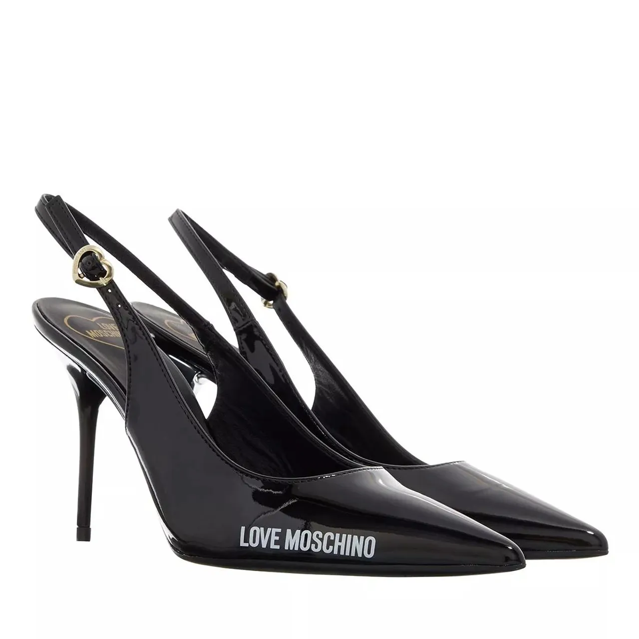 Love Moschino Pumps & High Heels - Rubber Logo - black - Pumps & High Heels for ladies