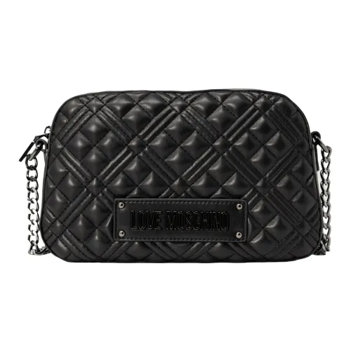 Love Moschino , Quilted Womens Bag ,Black female, Sizes: ONE SIZE