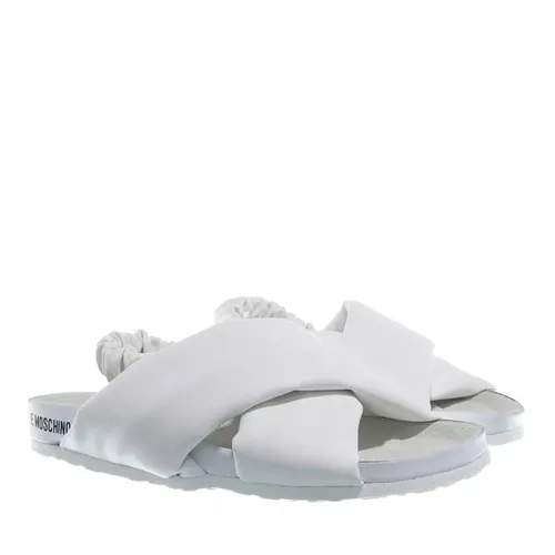 Love Moschino Sandals - San Lod Birki30 Nappa - white - Sandals for ladies