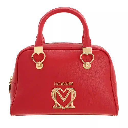 Love Moschino Satchels - Borsa Pu Rosso - red - Satchels for ladies