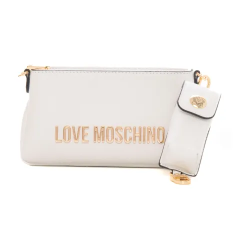 Love Moschino , Small bag ,White female, Sizes: ONE SIZE