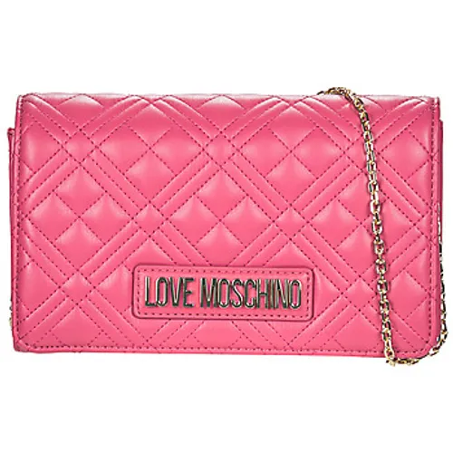 Love Moschino  SMART DAILY BAG JC4079  women's Shoulder Bag in Pink