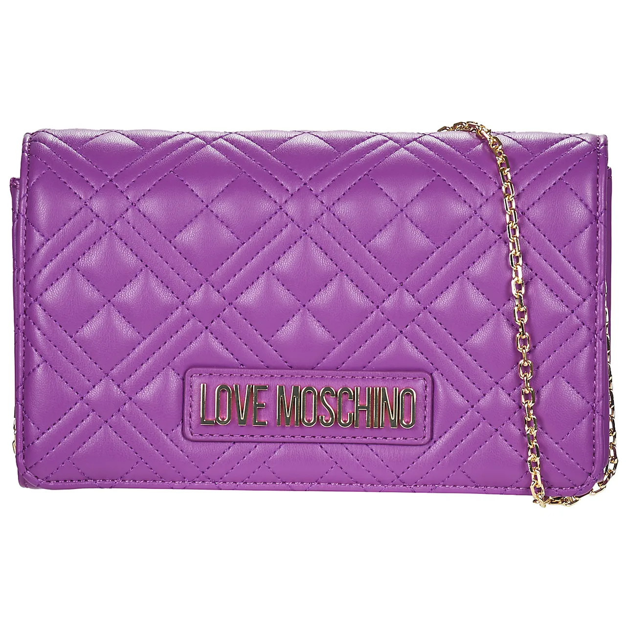 Love Moschino  SMART DAILY BAG JC4079  women's Shoulder Bag in Purple
