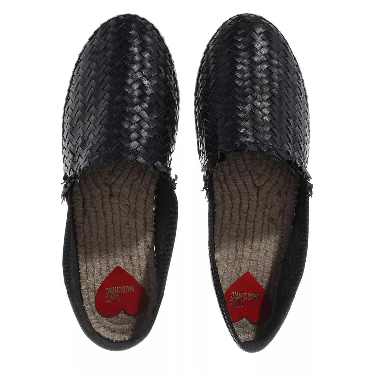 Love Moschino Sneakers - Scarpad Espa35 Intreccio - black - Sneakers for ladies